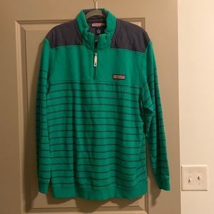 Vineyard Vines Shep Shirt Men’s Size XL - Green and Purple